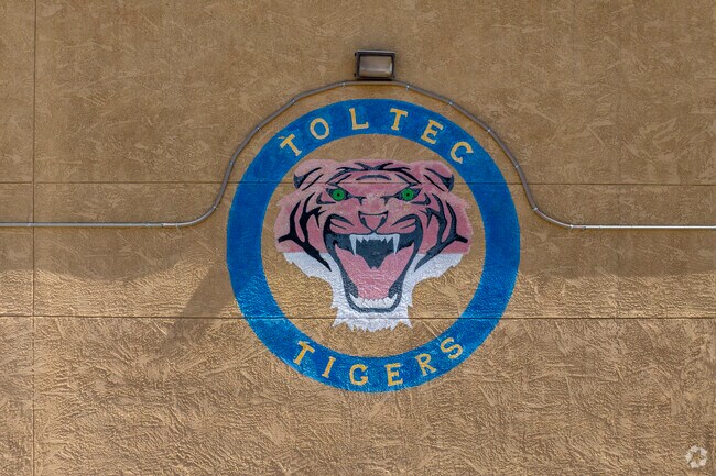 Toltec Elementary School is home of the Tigers. Go Tigers!