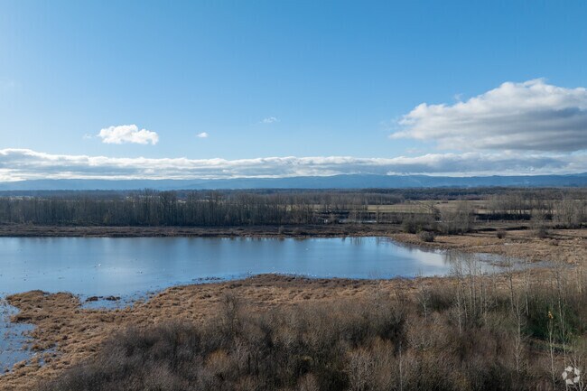 The Ridgefield National Wildlife Refuge spans 5,200 acres of marsh, grassland and lakes, home to migratory birds and other wildlife.