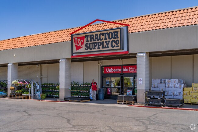 Tractor Supply Co. anchors one of the local plazas, offering farm supplies, hardware, and tools that cater to both rural homeowners and hobbyists in Central Heights-Midland City.