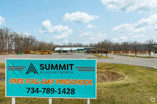 Summit Academy North Middle School in Romulus.