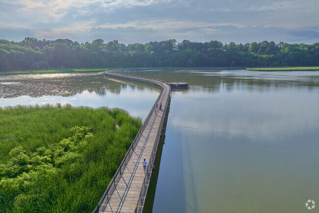 Charlotte residents can walk and fish along the Genesee River Trail at Turning Point Park.