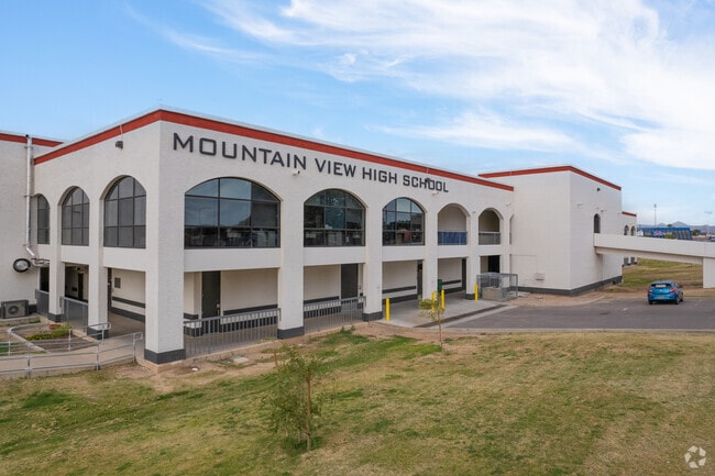 Mountain View High School in Mesa is an 