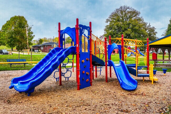 Loucks Park near Everson is where the children will love playing on the slides.