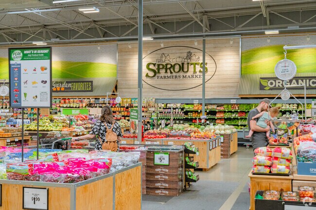 Residents of Boulder Creek grab groceries from Sprouts Farmers Market.