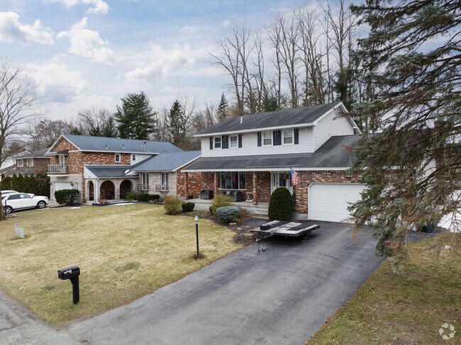 Brick style homes can be found in Rotterdam.