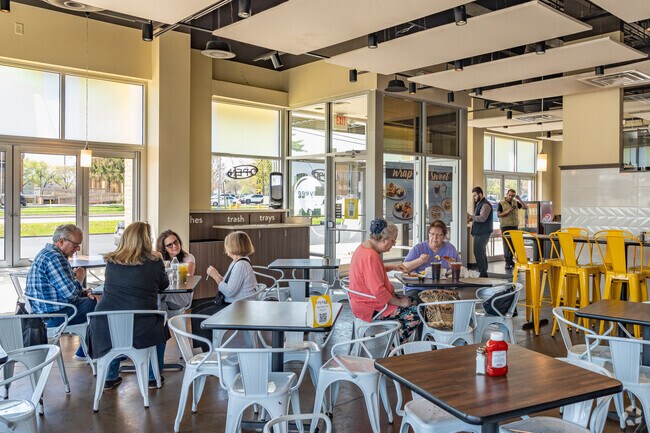 Egg City is a fast-casual restaurant in The Gables serving breakfast and lunch.
