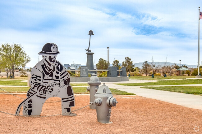 Firefighters Memorial Park was envisioned by a local, former firefighter in Canyon Gate.