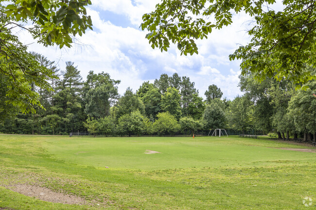 Glebe Elementary School has athletic fields for Arlington students.