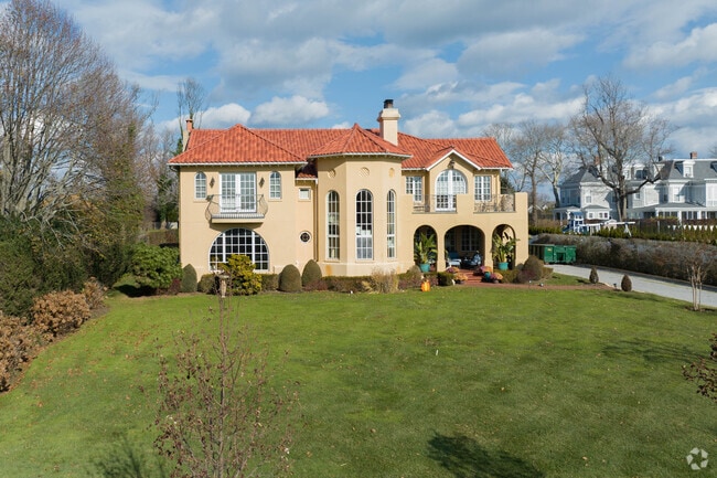 Elberon features some homes on large lots that are estate like.