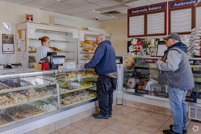 Ambrosia Bakery in Devon serves traditional baked goods and custom made-to-order sandwiches.