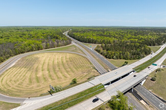 Ridge has Middle Country Road and the William Floyd Parkway cutting through the middle of it.
