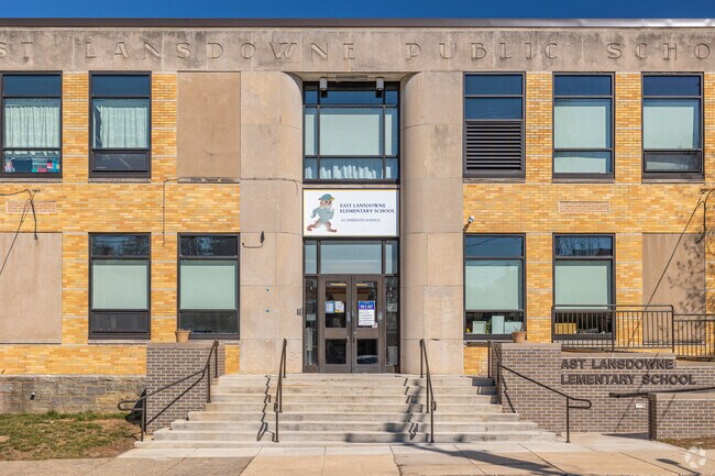 Students start their education career at East Lansdowne Elementary School.