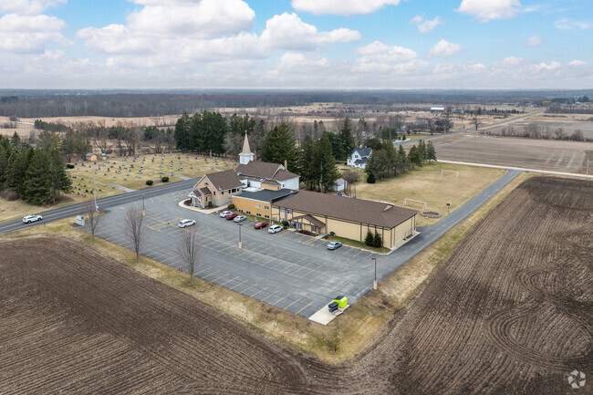 Trinity Lutheran School in West Bend, WI is located to the east of the city.