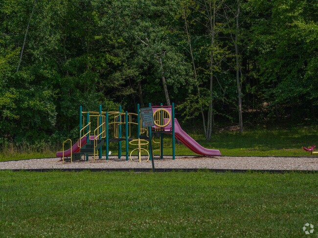 Edith M. Decker School has a playground for children.