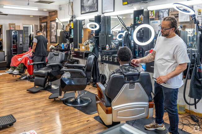 The Barber Shop in Capitol Heights is a community hangout spot, not just a business.