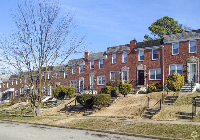 Like many Baltimore neighborhoods, row homes are common in Yale Heights.
