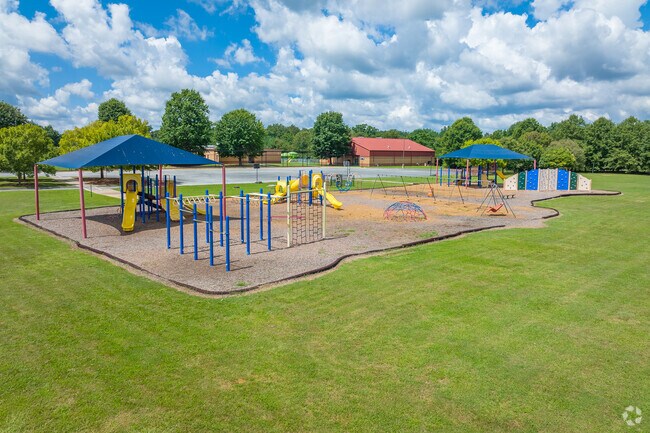 Students can enjoy the playground at Youth Elementary School.