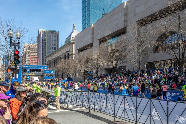 Every year runners from all over the world come together for the famous Boston Marathon.