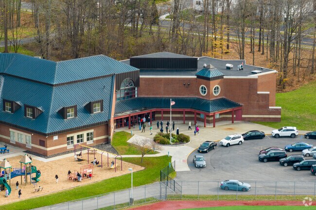 PS 14 serves students from Pre K to through elementary.