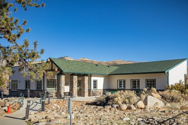 Visit the Verdi Community Library and Nature Center in downtown Verdi.