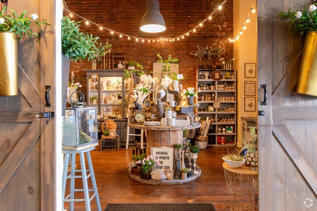 Streator features numerous boutique shops for residents to enjoy.