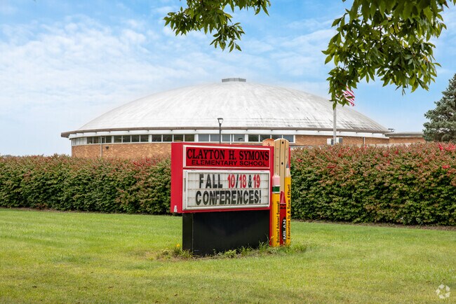 Clayton Symons Elementary offers quality education for children in York Township.