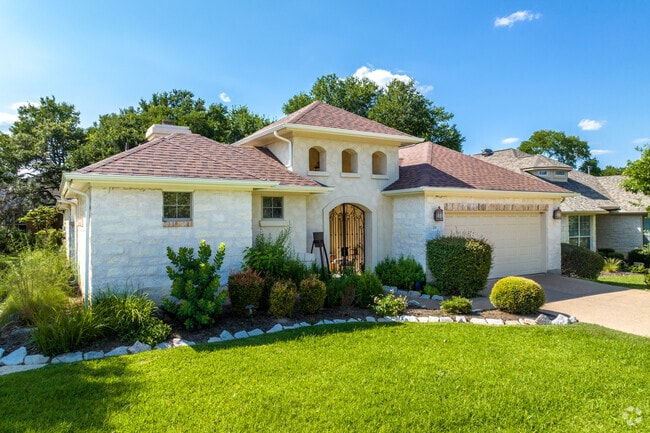 This Georgetown Village home draws design inspiration from the Mediterranean.