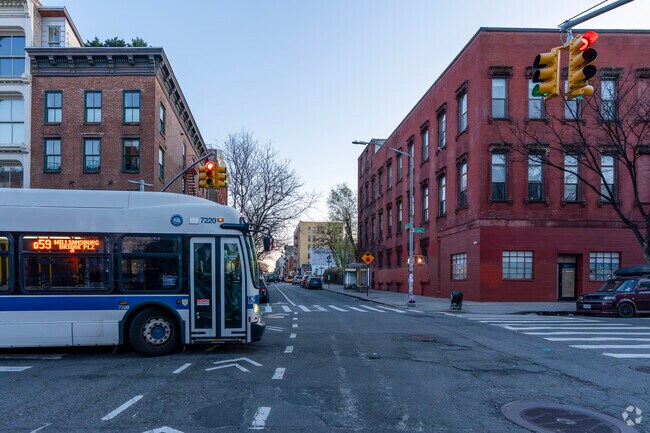 Buses are easily accessible