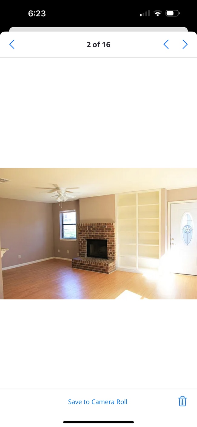Living Room with Fireplace and Built-ins