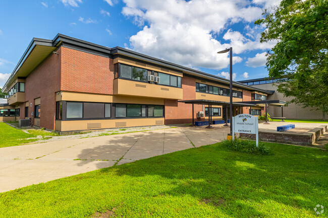 At Milton Middle School in Milton, class sizes are small with a student population of 409.
