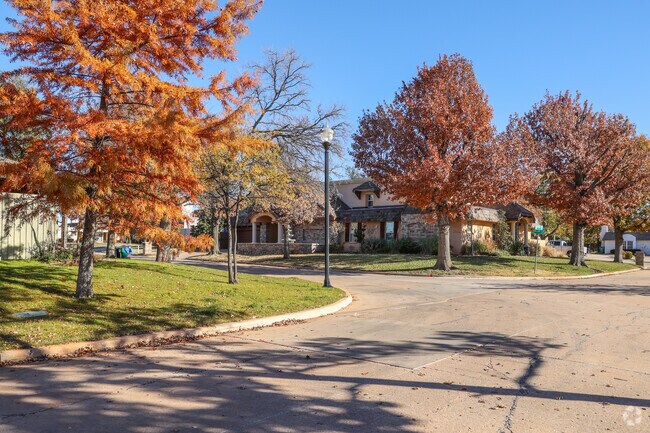 Glenbrook strikes vibrant tones as the leaves change in the Fall.