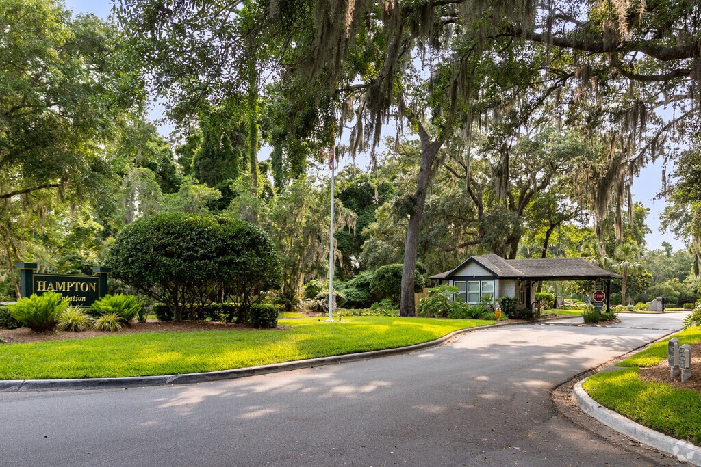 Hampton Plantation is a private gated community located on St. Simons Island.