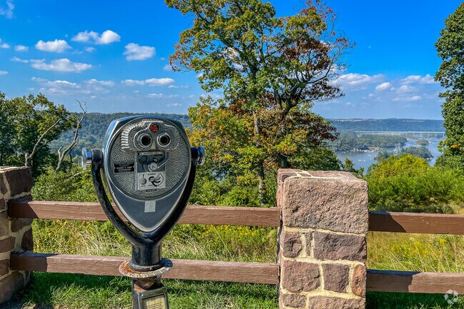 The Pinnacle Overlook in Martic Township offers sweeping views of the Susquehanna River.