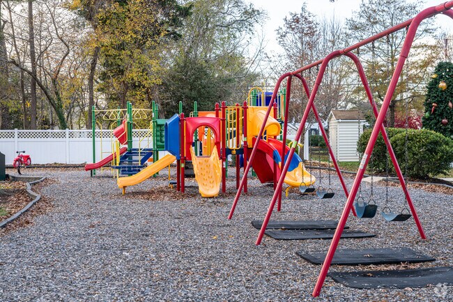 The playground at John West Park is a favorite destination for kids in Millville.