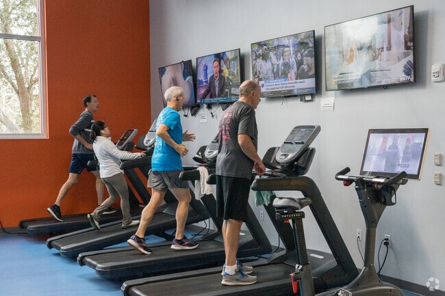 Many of the neighborhoods' fitness centers are open to residents and visitors.
