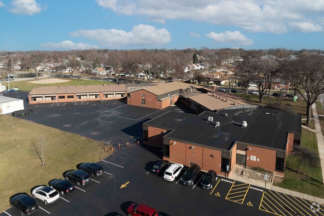 The student population at Northeast Elementary School is 318 students.