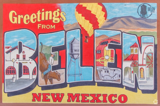 Belen is filled with Route 66 and railroad history that they are very proud of.