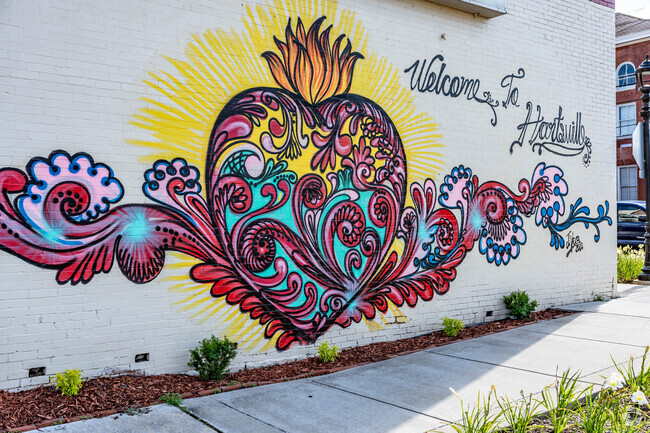 Hartsville has a variety of murals to see in Trousdale County.