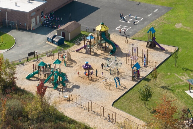 Such a great playground area at Eagle Elementary School.