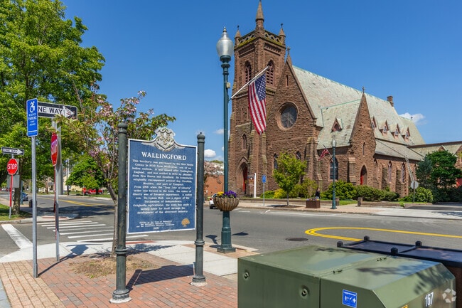Check out the vibrant downtown sector of Wallingford.