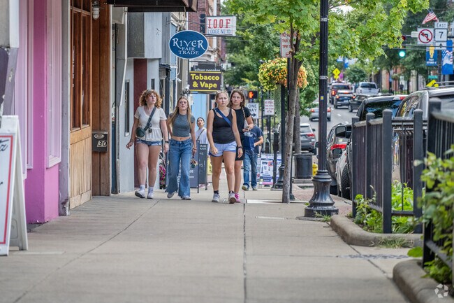 Jerome Park residents can head to downtown Morgantown for shopping, shows, and more.
