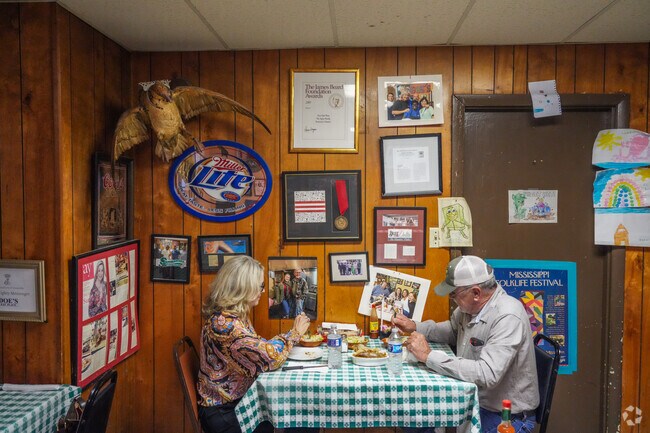 Doe’s Eat Place in Greenville is a James Beard Award-winning restaurant that serves legendary steaks and tamales.