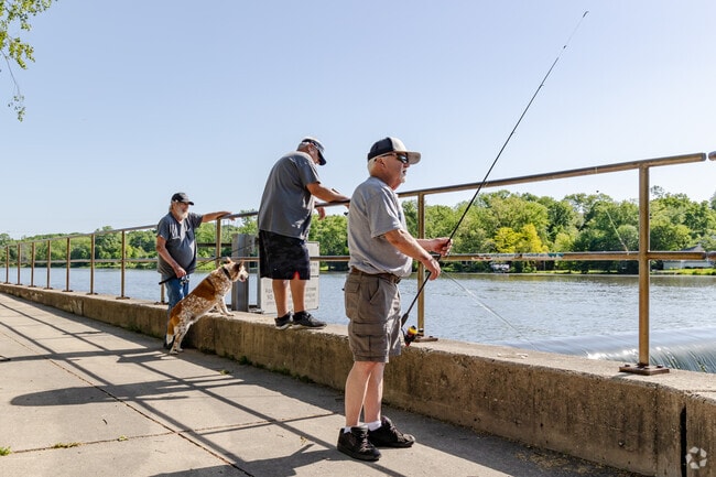 Residents can relax and unwind at Wheeler Park, the perfect spot for fishing.