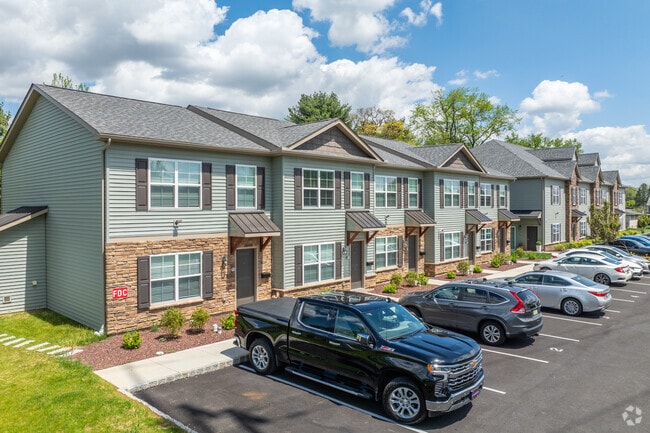 New construction townhomes are being built throughout Northeast Bethlehem.