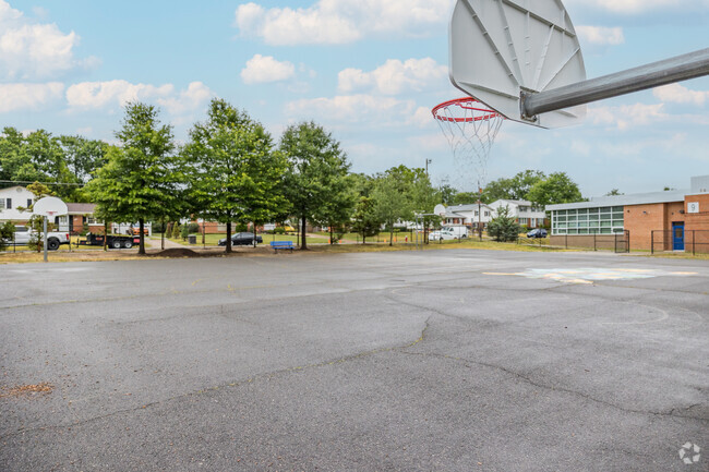 Springfield Estates Elementary's courts offer young athletes a space to improve their skills.