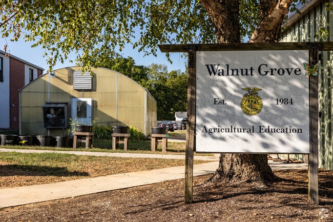 Agriculture Education is an important part of the curriculum at Walnut Grove High School.