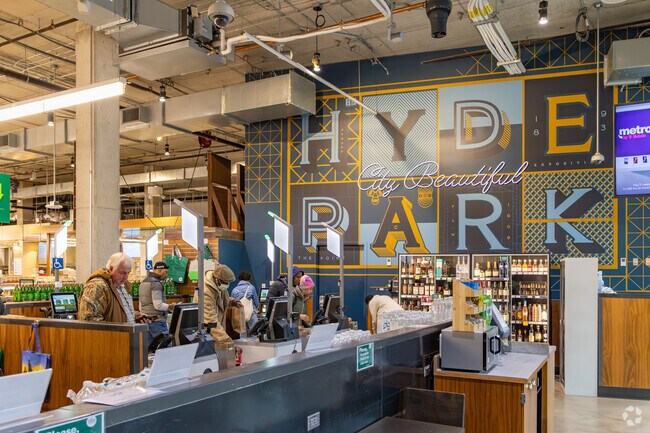 Stop in the Hyde Park Whole Foods for an artful shopping experience, Chicago, IL.