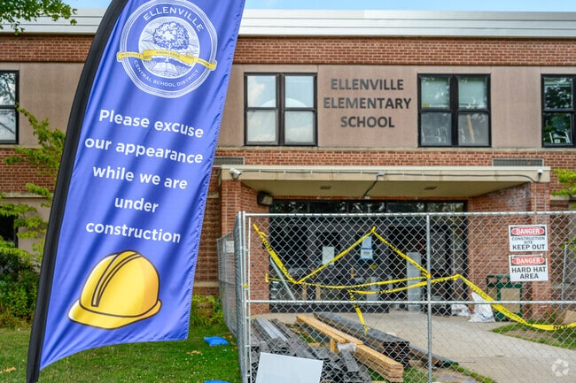 About half of the 1400 kids in  the Ellenville School District are in the Elementary School.