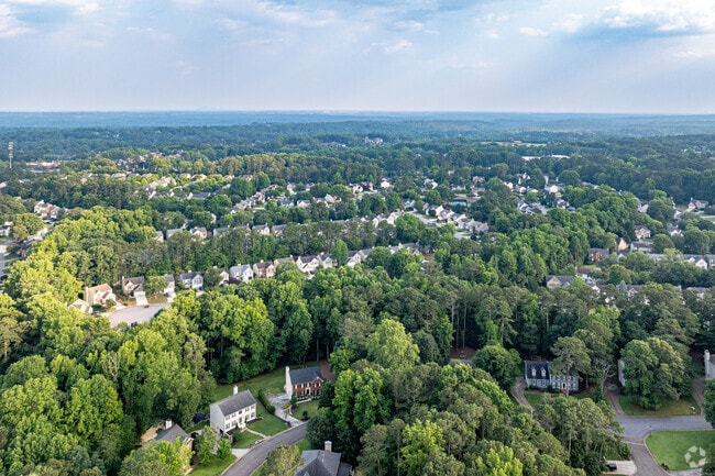 Newtown is a quiet neighborhood surrounded by nature in Johns Creek, Georgia.