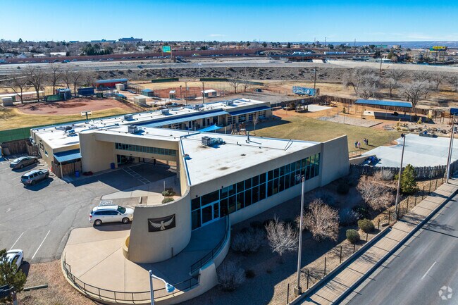 Acton Academy Albuquerque looking to the south west.